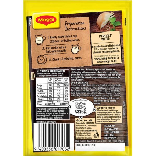 Maggi GF Chicken Gravy 24g