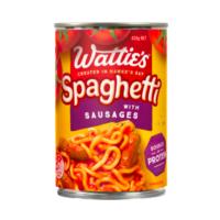 Watties Spaghetti with Sausages 420g