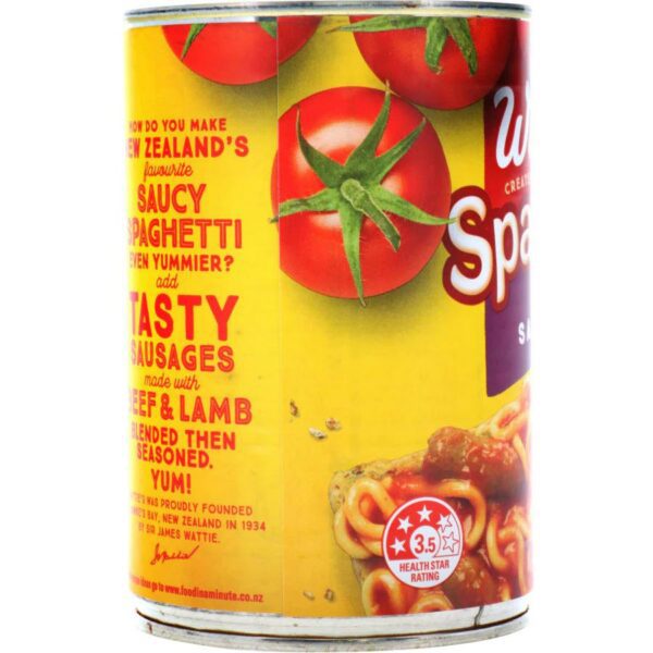 Watties Spaghetti with Sausages 420g