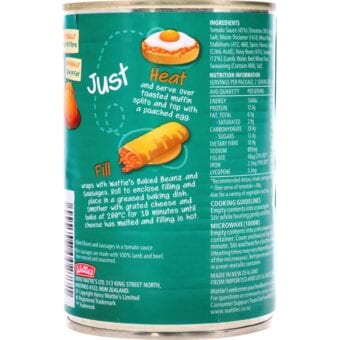 Watties Baked Beans & Sausages 420g