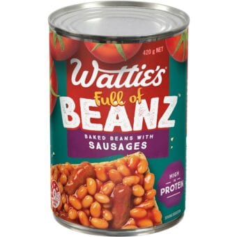Watties Baked Beans & Sausages 420g