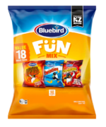 Bluebird Fun Mix Pack Twisties, Rashuns, Burger Rings 18pk 324g