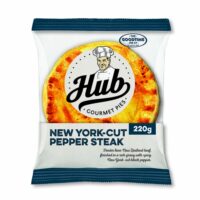 Goodtime HUB Gourmet New York Cut Pepper Steak Pie 220g