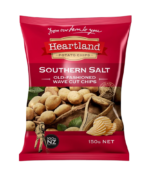 Heartland Potato Chips Southern Salt 150g