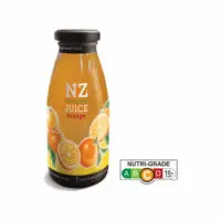 NZ Natural Juice Orange 250ml Glass Bottle