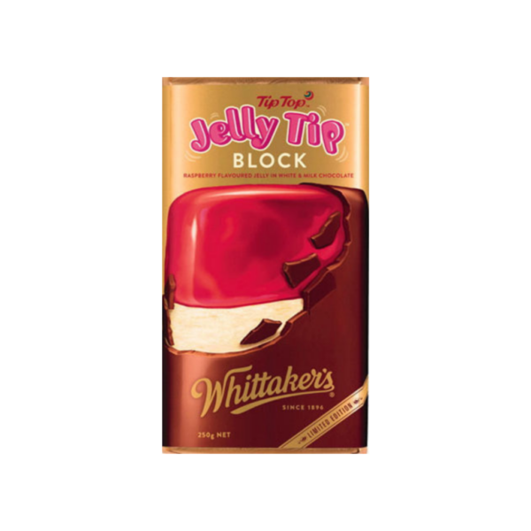 Whittakers Chocolate Block Jelly Tip 250g