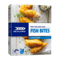 Sealord Classic Crumbed Hoki Bites 400g
