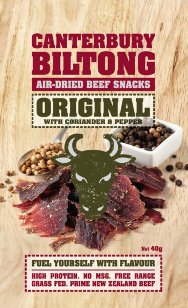 Canterbury Biltong (Jerky) Original Flavour 40g