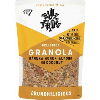 Blue Frog Manuka Honey, Almond & Coconut Granola 350g