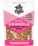 Blue Frog Raspberry, Vanilla & Chia Granola 350g