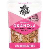 Blue Frog Raspberry, Vanilla & Chia Granola 350g