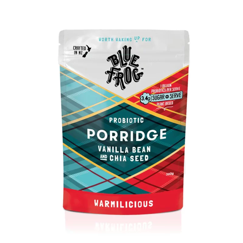 Blue Frog Probiotic Porridge Vanilla Bean & Chia 360g