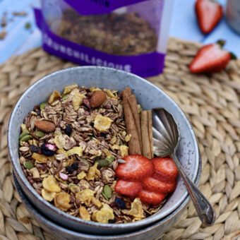 Blue Frog Blueberry, Almond & Cinnamon Granola 350g