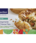 Pavillion Gluten Free Vegetable & Cheese Pies 2 x 180g pk