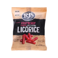 RJ's Natural Licorice Raspberry Soft Eating 300g