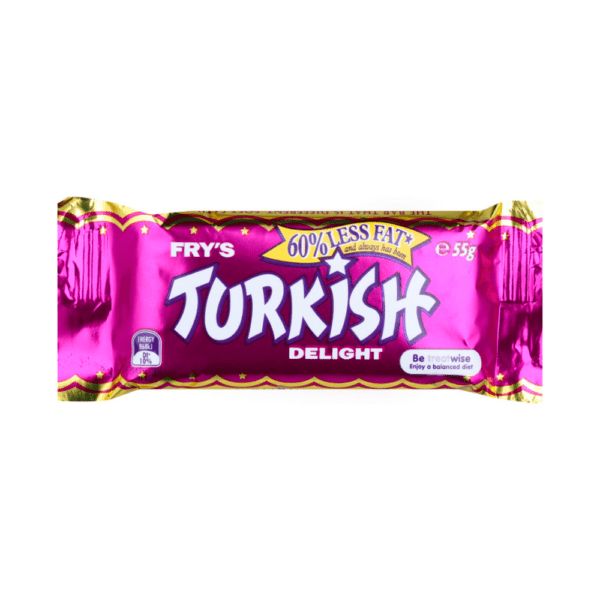 Cadbury Frys Turkish Delight Chocolate Bar 55g