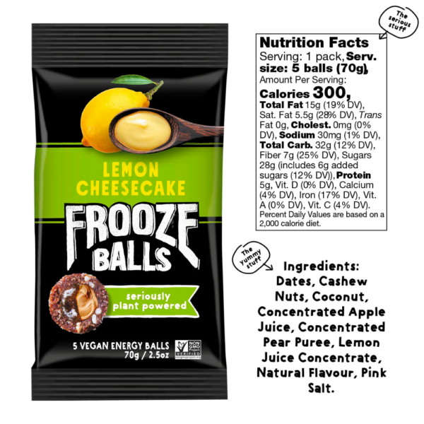 Frooze Balls Lemon Cheesecake