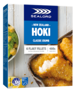 sealord hoki classic crumb flaky fillets