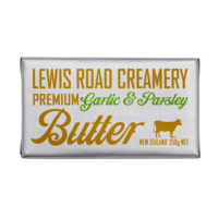 Lewis Road Creamery Flavoured Butter Garlic & Parsley 250g