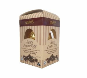 Waikato Valley Chocolates Dark Chocolate Mocha Egg with Hazelnuts 285g