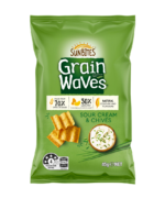 Sunbites GrainWaves Sour Cream & Chives 45g
