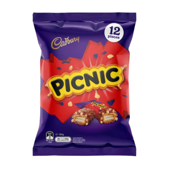 Cadbury Picnic Sharepack 12 pack 180g