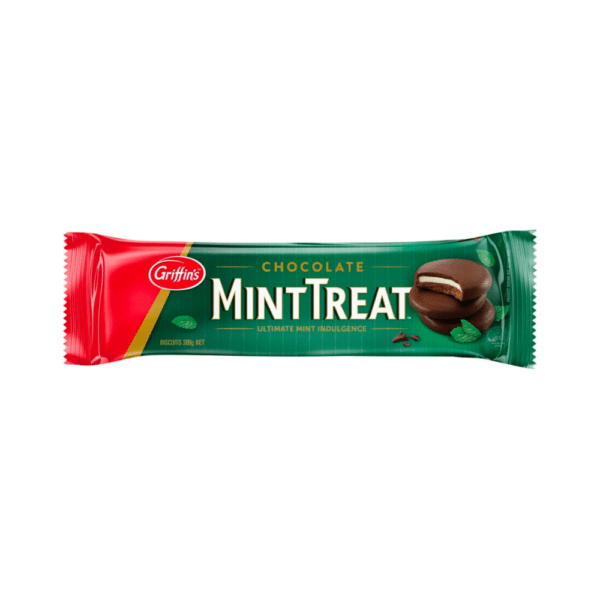 Griffins Sensations Chocolate Biscuits Mint Treats 200g