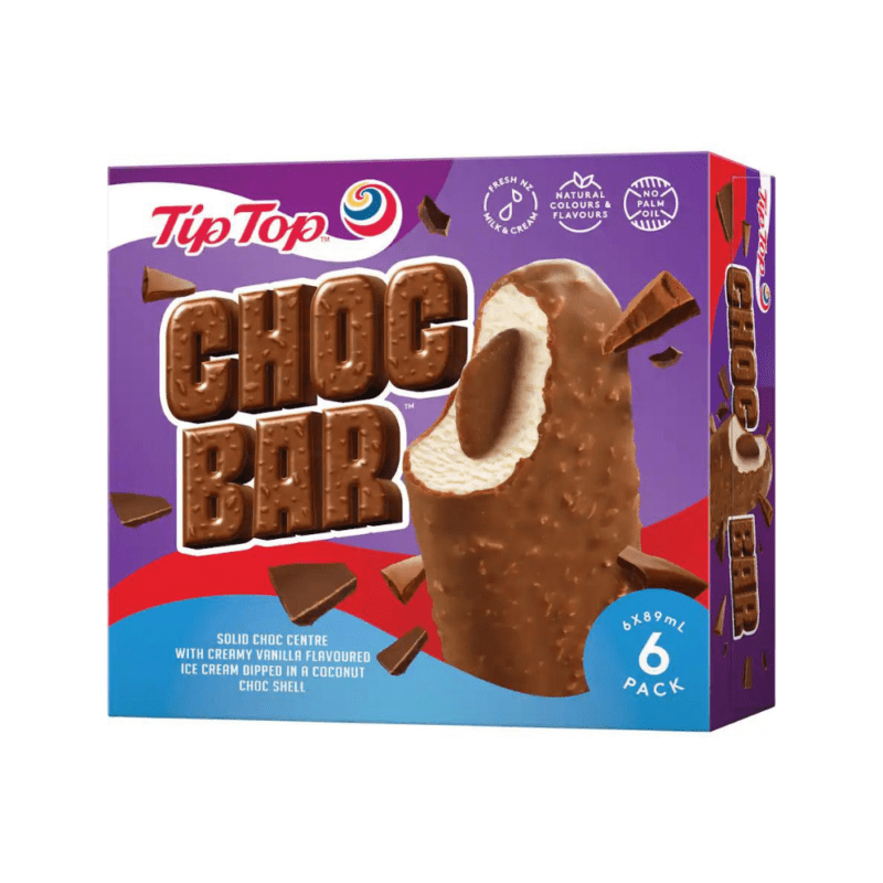 Tip Top Jelly Tip Ice Cream On a Stick 6pk Kiwi Kitchen