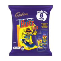 Cadbury Share Pack Buzz Bar Chocolates 160g