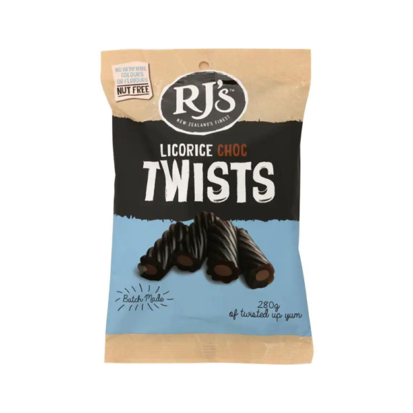 RJ's Raspberry Choc Twist 280g