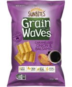 Sunbites Grain Wave Wholegrain chips Caramelized Onion & Balsamic 140g