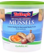 Talleys Mussels Cooked Garlic Marinated