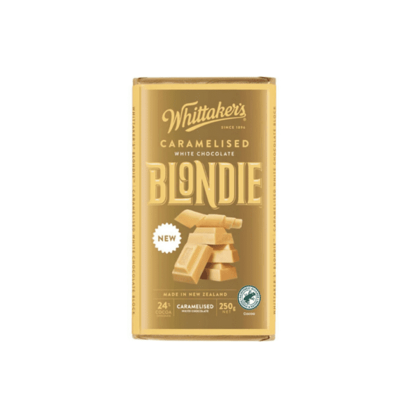 Whittakers Caramelised White Chocolate Blondie Block 250g
