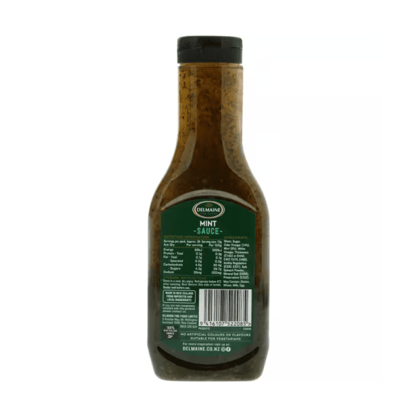 Delmaine Mint Sauce Gluten Free 570g