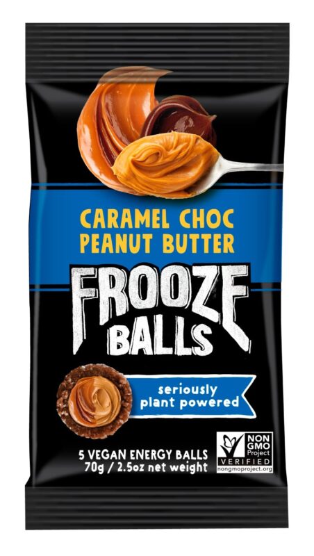 Frooze Balls Caramel Choc Peanut Butter 5 Ball Pack 70g