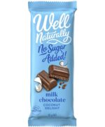 Well Naturally Milk Chocolate Coconut Delight 90g