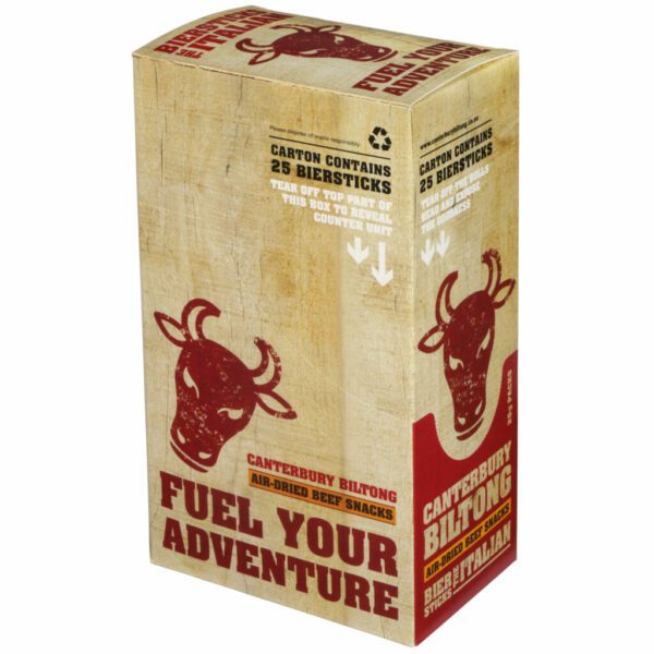 Canterbury-Biltong-Jerky-Italian-Bierstick-25g-Carton