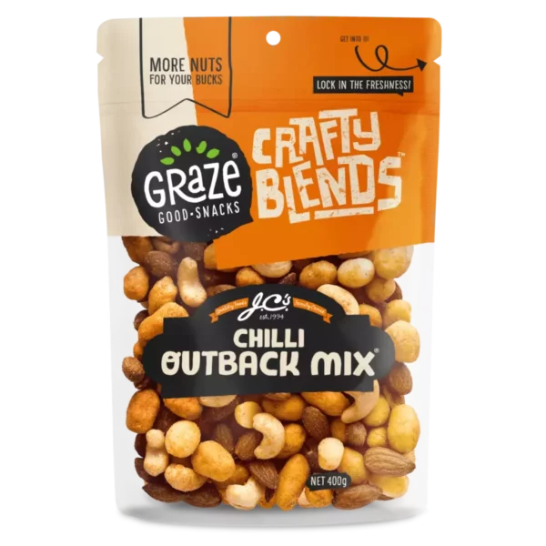 Graze Crafty Blends Chilli Outback Mix 400g