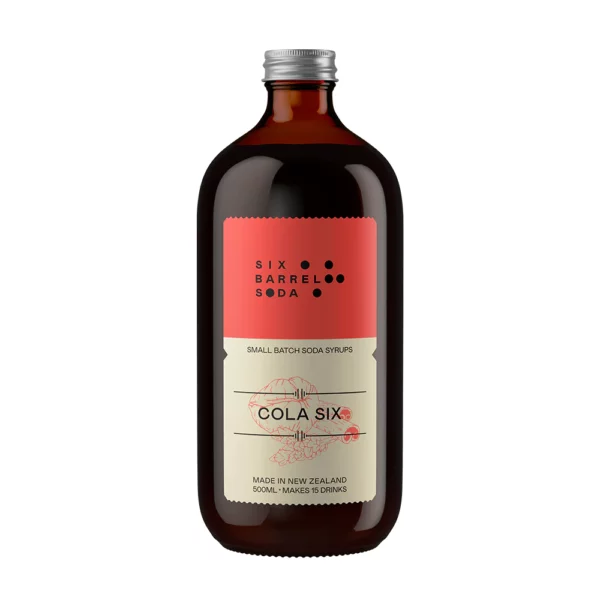 Six Barrel Soda Syrups Cola Six 500ml