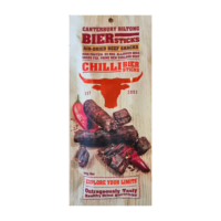 Canterbury Biltong (Jerky) Chilli Biersticks 4pk 100g