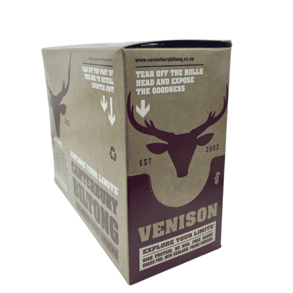 Canterbury Biltong (Jerky) Venison 40g