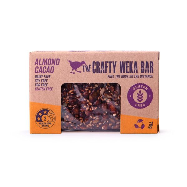 Crafty Weka Gluten Free Almond Cacao Bar