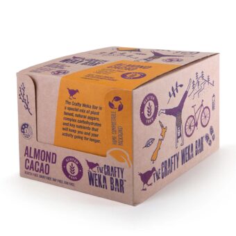 Crafty Weka Gluten Free Almond Cacao Bar Carton