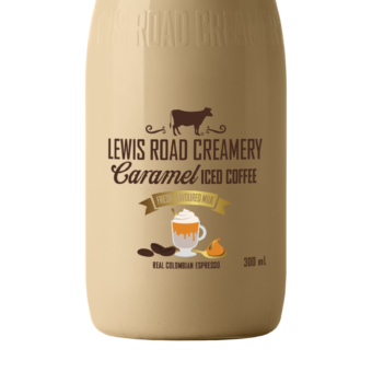 Lewis Road Creamery Fresh Caramel Iced Coffee Milk 300ml